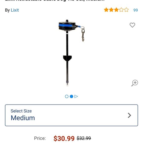 Retractable & Reflective Cable Tie Out for Dogs🐕 - Picture 5 of 5